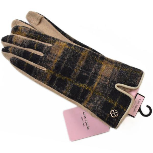 ケイトスペード ニューヨーク 手袋 レディース ブランド kate spade NEW YORK チ...