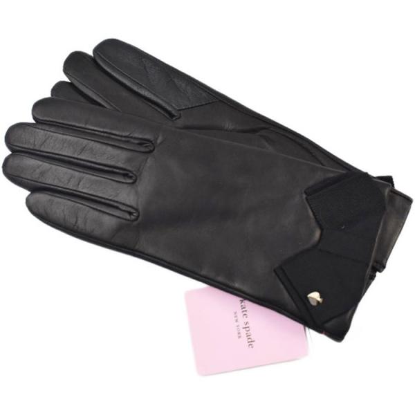 ケイトスペード ニューヨーク 手袋 レディース ブランド KateSpade NEWYORK ラムレ...