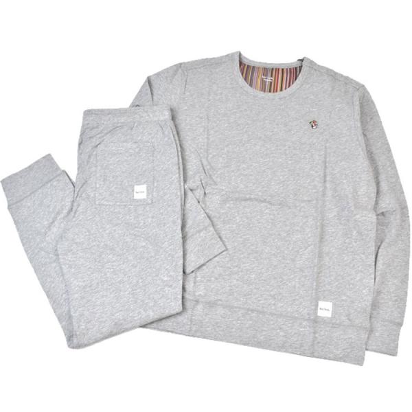 ルームウェア メンズ ポールスミス ラウンジウエア 薄手 上下セット パジャマ クリスタルラビット ...