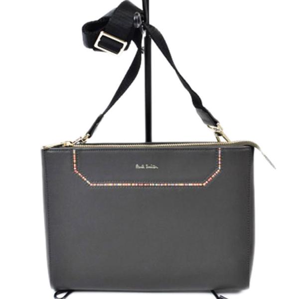 ポールスミス サコッシュ バッグ メンズ ブランド Paul Smith ストライプインセット チャ...
