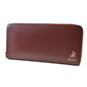 ポールスミス) Paul Smith 財布 ラウンドファスナー 長財布 マーケ  