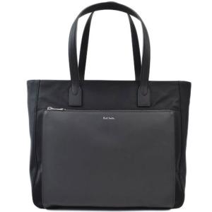 ポールスミス トートバッグ A4 大きめ ビジネス ビジネスバッグ ノートPC 大容量 メンズ ブランド Paul Smith ナイロン 黒 20代 30代 40代 プレゼント おしゃれ