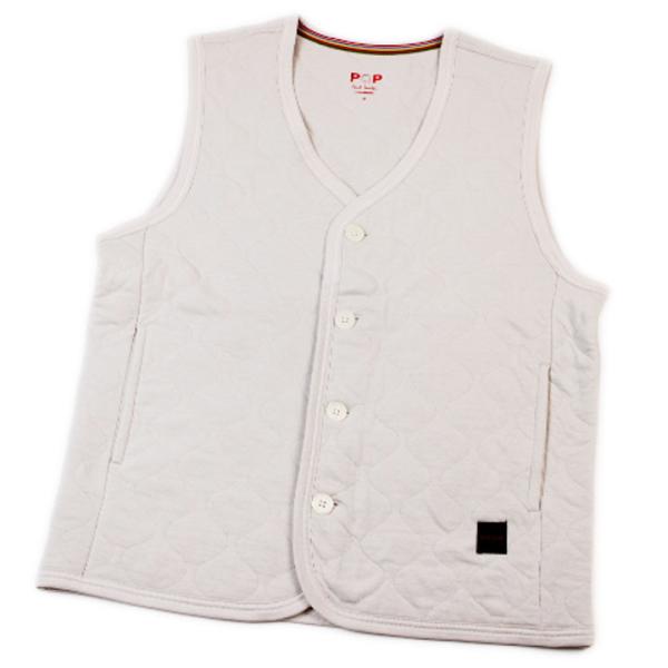 ルームウエア メンズ ポールスミス POP キルティング ベスト アーティストストライプ テープ ト...
