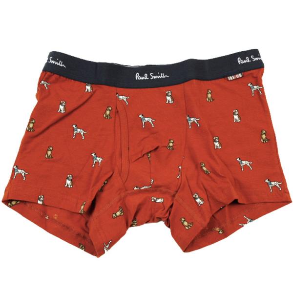 ポールスミス ボクサーパンツ メンズ ブランド 前開き 綿 下着 ボクサー 専用箱付 ドッグ プリン...