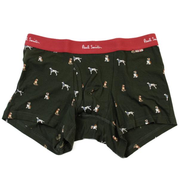 ポールスミス ボクサーパンツ メンズ ブランド 前開き 綿 下着 ボクサー 専用箱付 ドッグ プリン...