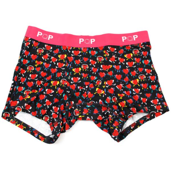 ポールスミス POP ボクサー パンツ 下着 メンズ ブランド 前開き 専用箱付 ハート キャラクタ...