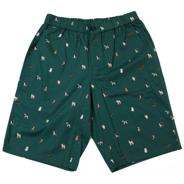 ハーフパンツ メンズ ポールスミス ルームウェア Japan Dog ドッグ 犬 モチーフ 短パン ...