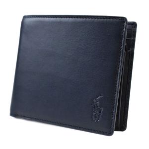 ポロ ラルフローレン 二つ折り 財布 メンズ ブ...の商品画像