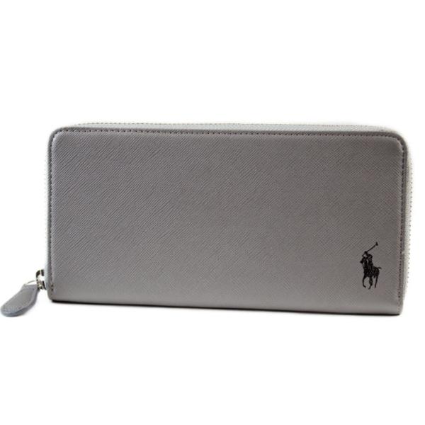 ポロ ラルフローレン 長財布 財布 ラウンドファスナー メンズ ブランド サフィアーノレザー 専用箱...