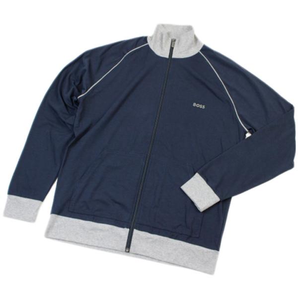 ボス ボディウェア メンズ BOSS 薄手 Mix &amp; Match ジップアップ スウェット ルーム...