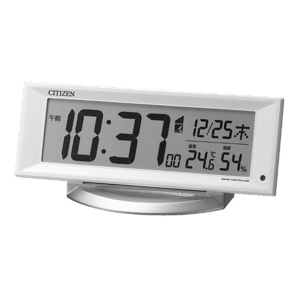 8RZ202-003 シチズン デジタル時計 目覚まし時計 電波時計 CITIZEN CLOCK