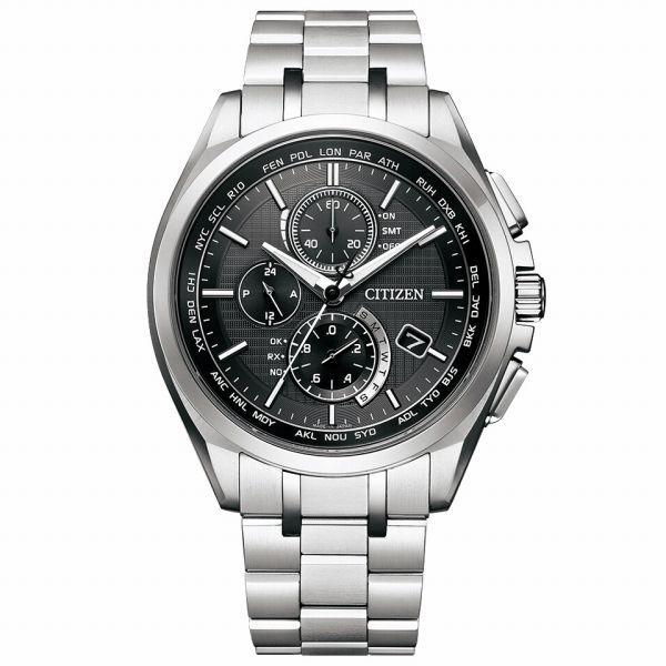 AT8040-57E シチズン アテッサ エコドライブ 電波時計 ダイレクトフライト CITIZEN...