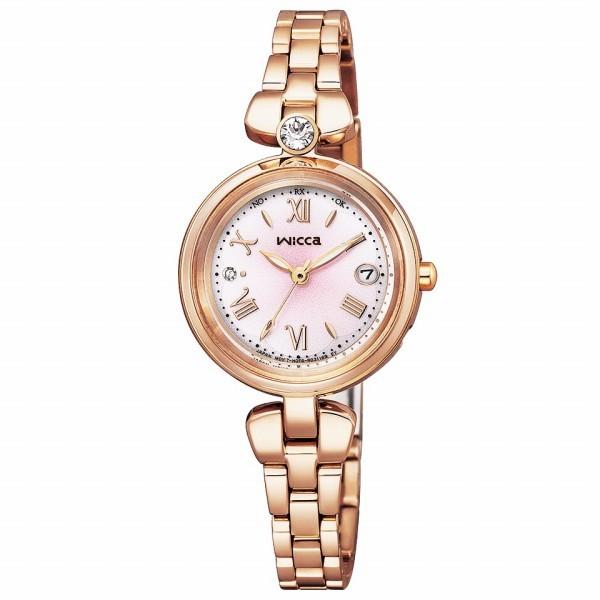 KS1-660-93 シチズン ウィッカ ソーラーテック 電波時計 CITIZEN wicca SO...