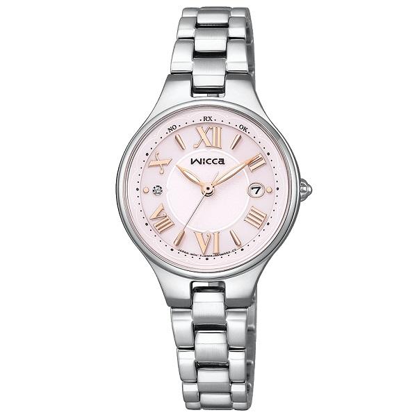 KS1-813-91 シチズン ウィッカ ソーラーテック 電波時計 CITIZEN wicca SO...