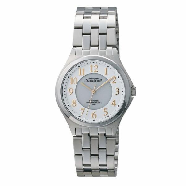 SW-593M-03 オレオール ソーラー AUREOLE SOLAR メンズ 腕時計