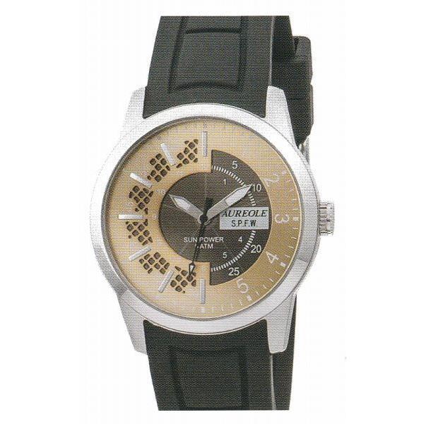 SW-608M-02 オレオール ソーラー AUREOLE SOLAR メンズ 腕時計