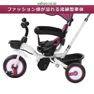 【一台四役】折りたたみ三輪車子供用自転車回転式...の詳細画像5