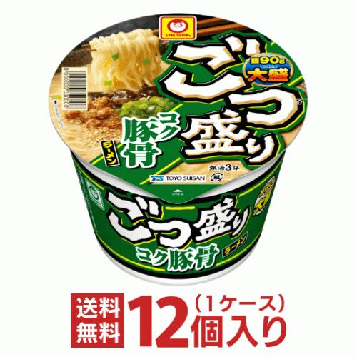 マルちゃん ごつ盛り コク 豚骨ラーメン １２個入１ケース 東洋水産  カップ麺 まとめ買い ラーメ...