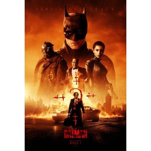 【大判】映画ポスター 海外版 THE BATMAN-ザ・バットマン- (68.5 cm x 101.5 cm) MPS-GB85265｜curacion