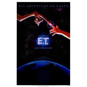 【大判】映画ポスター 海外版 E.T. (68.5 cm x 101.5 cm) MPS-IF7261｜curacion