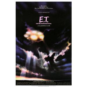 【大判】映画ポスター 海外版 E.T. (68.5 cm x 101.5 cm) MPS-IF9161｜curacion