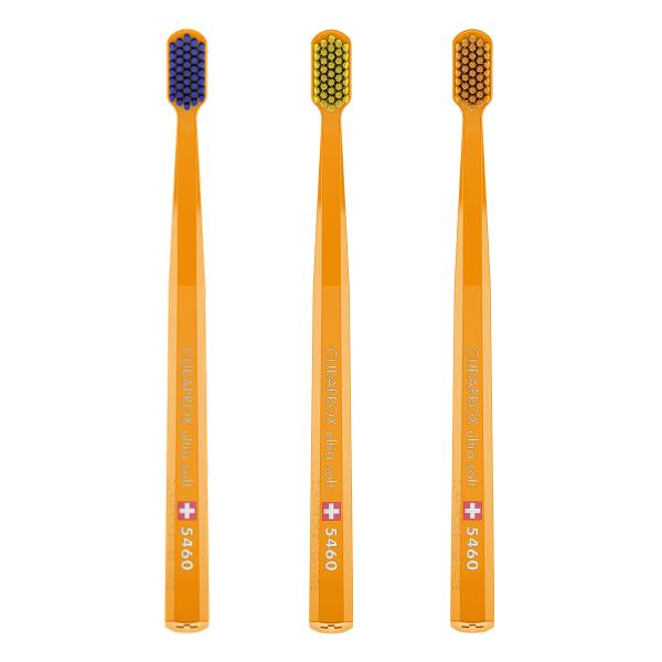 クラプロックス　歯ブラシCS5460　ハンドルカラーオレンジ　1本　大人用　スイス製