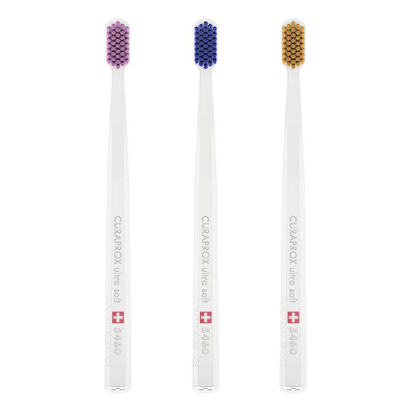 クラプロックス　歯ブラシCS5460　ハンドルカラー白　1本　大人用　スイス製