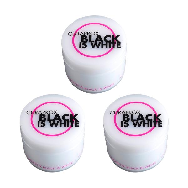 クラプロックス ブラックイズホワイト （Black is white） 粉はみがき　20g×3個【宅...