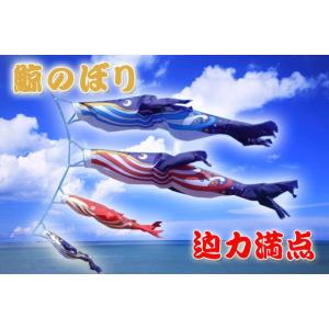 鯨のぼり(紺・赤・紅白・黒)5mの詳細画像1