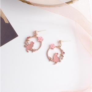 イヤリング ピアス 二種類 ピアス チェーン ...の詳細画像4