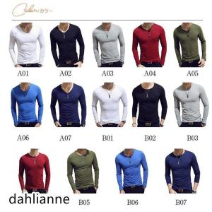 Tシャツ メンズ 春 夏 長袖 ロングシャツ ...の詳細画像2