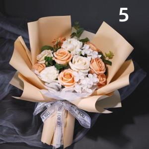 ソープフラワー花束花弁ブーケギフト石鹸のお花s...の詳細画像5