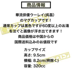 中国俳優ウーレイ(呉磊)のマグカップ!の詳細画像1