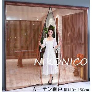 ❤2点セットでお買い得❣感染予防の換気や虫よけ対策に最適♪❤マグネット式☆網戸 マグネットドア用 網戸 ノムラ N−1226 : ホームセンター