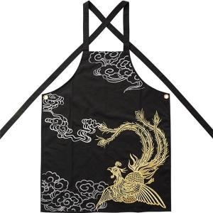品質 エプロン ワークエプロン 和風 和柄 レ...の詳細画像5