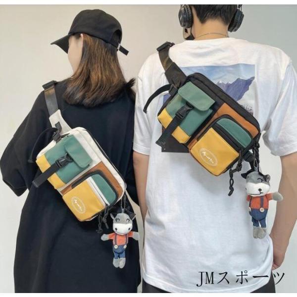 【値下げ】ボディバッグ メンズ 防水 ウエストポーチ 仕事用 メッセンジャーバッグ ミニショルダーバ...