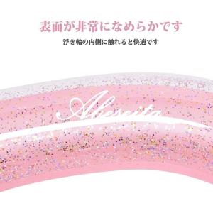 浮き輪 大人用 フロート ハート型 90cm ...の詳細画像3