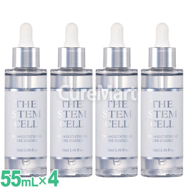 THE STEMCELL PDRN＆グルタチオン ピュアエッセンス 55mL◆4本セット 白箱 ピュ...