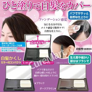 白髪かくし ファンデーション ブラック 5g ...の詳細画像1