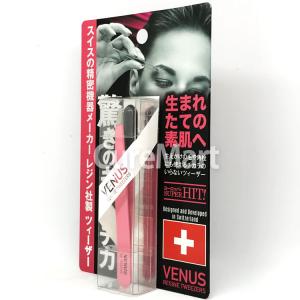 レジン ヴィーナス ツィーザー ピンク 毛抜き...の詳細画像3