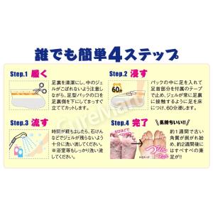 EVERYYOU 足裏角質パック ティアラロー...の詳細画像4