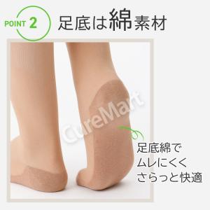 ストッキング ソックス 薄手 ハイソックス丈◆...の詳細画像4