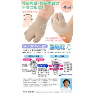 ソルボ 外反母趾 内反小趾 トゥガード 22-...の詳細画像1