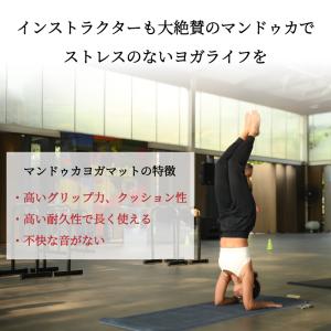 【 並行輸入品 】 ヨガマット 5mm マンド...の詳細画像2