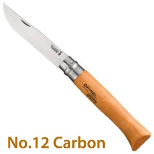 オピネル ナイフ #12 OPINEL カーボン 12 12cm アウトドアナイフ キャンプナイフ 折りたたみナイフ 料理 料理用