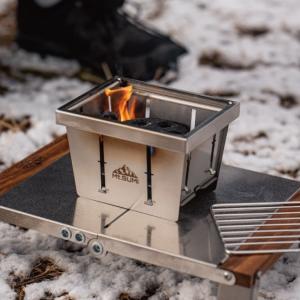 折りたたみ式バーベキューグリル