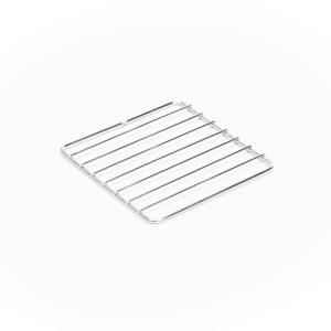 日本製 高級 焼き網 約21cm×27cm 18-8ステンレス製 巻付け仕上げ