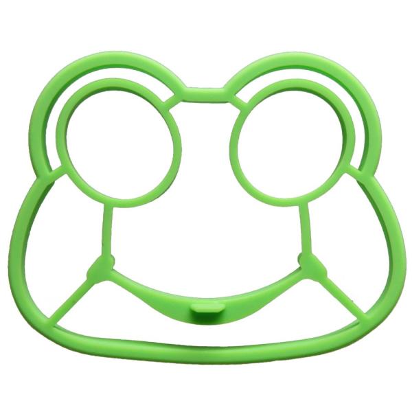 郵送ＯＫ かえるのシリコンエッグモールド（カエルの目玉焼き型　エッグ＆パンケーキモールド）（返品交換...