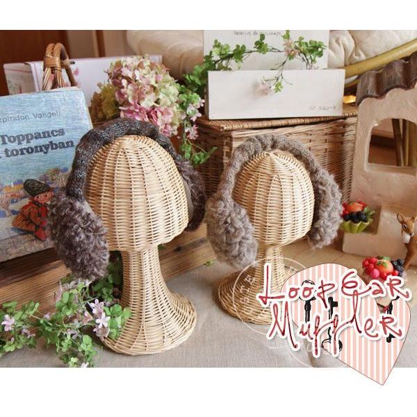 ヴリーユ ループ イヤーマフラー 耳当て（返品交換ギフト包装不可）レディース 女性 婦人服 防寒 秋...