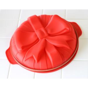 ●リボン●シリコンモールド 返品交換ギフト包装不可 ケーキ型 石鹸 誕生日 お祝い スイーツ かわいい 製菓用品 手作り カフェ おしゃれ｜キュリアス コレクタブルズ